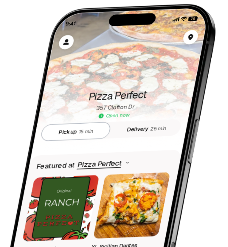 Pizza Perfect app preview