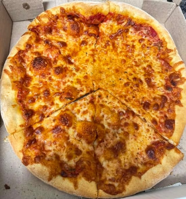 Med. Cheese Pizza.